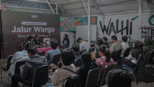 WALHI  Bersama Warga  Lapor Harita  ke Lima Lembaga Negara